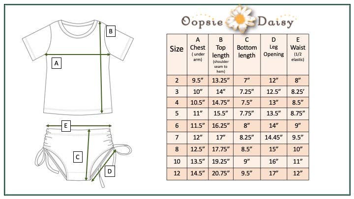 Kids Pale Pink Floral & Mint Sea Rash Guard Swimsuit: 8