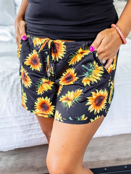 RTS:Lounge Shorts-#6-Sunflower