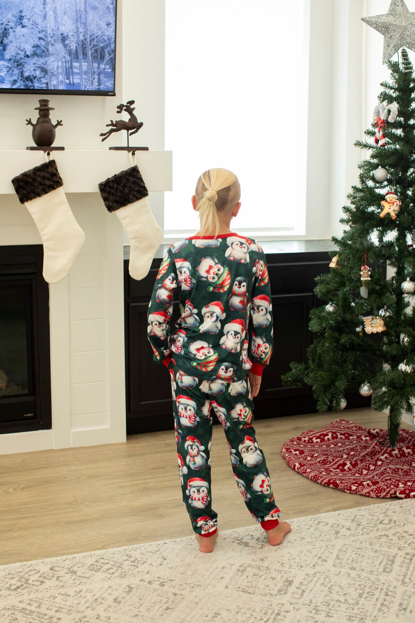 In Production:Round#1-Christmas Family Pajama -#3-Penguin