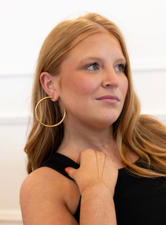 LARGE GOLD HOOPS