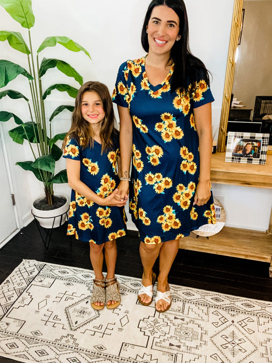 Heather Matching Dress-#3 Sunflower