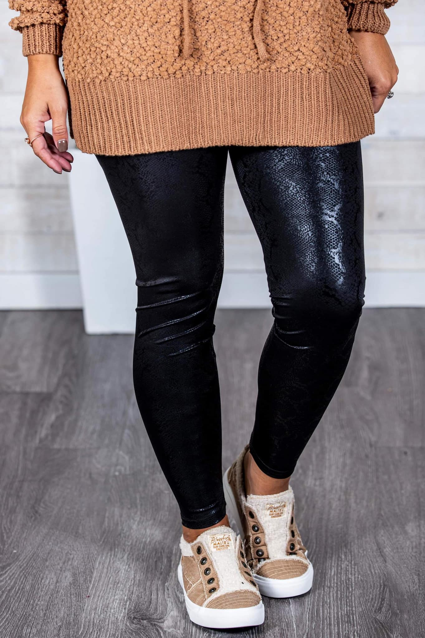 Compress Leggings - Pebble &amp; Leopard