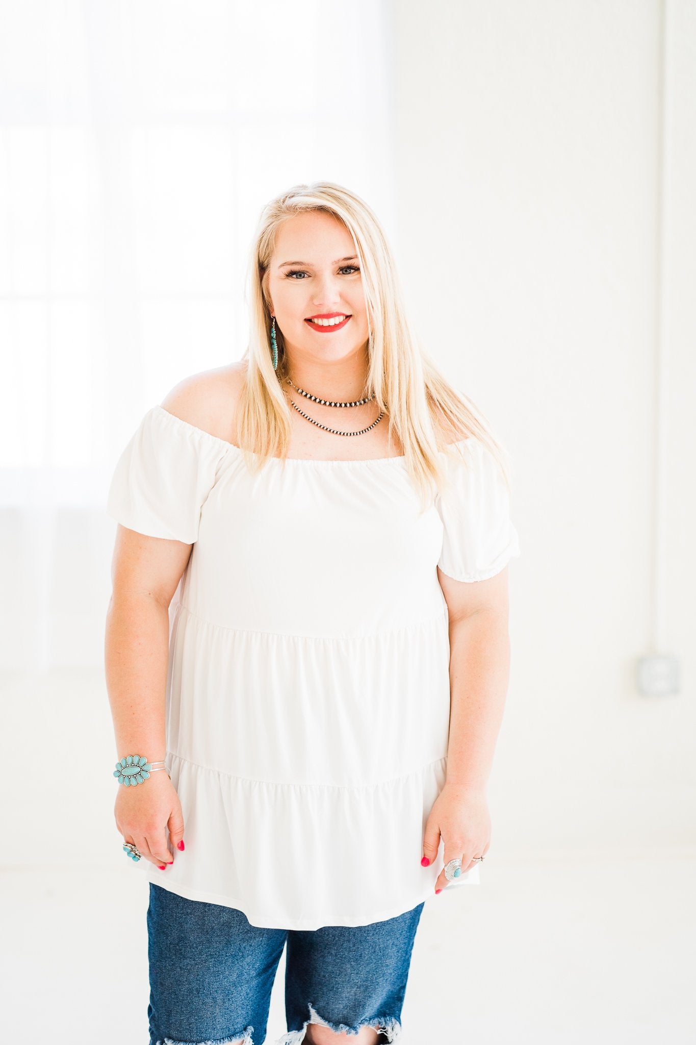 Sweet Success Top In Ivory