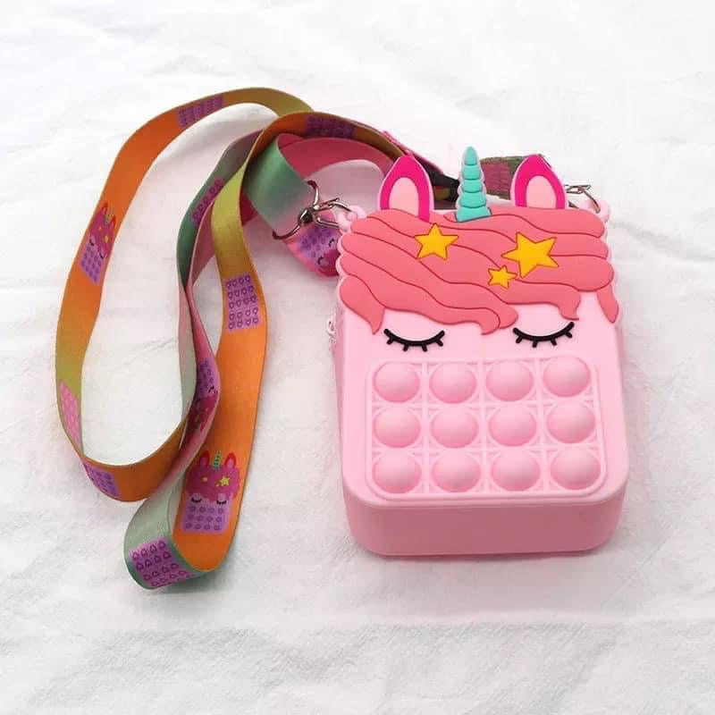 Unicorn Pop It Purse