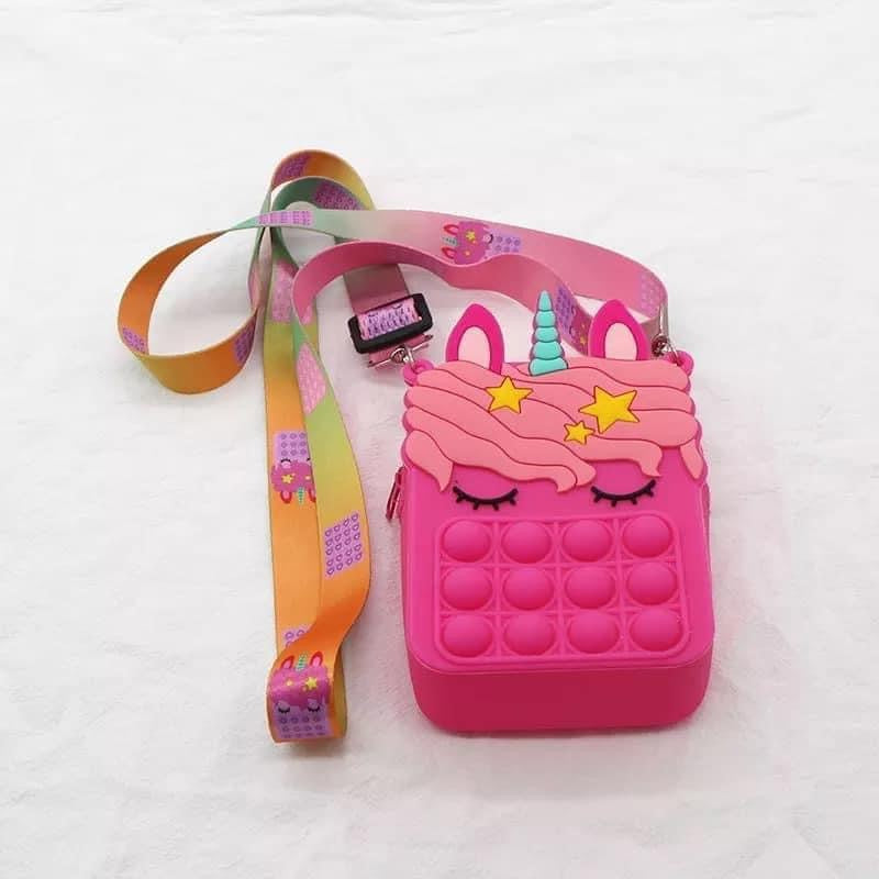 Unicorn Pop It Purse