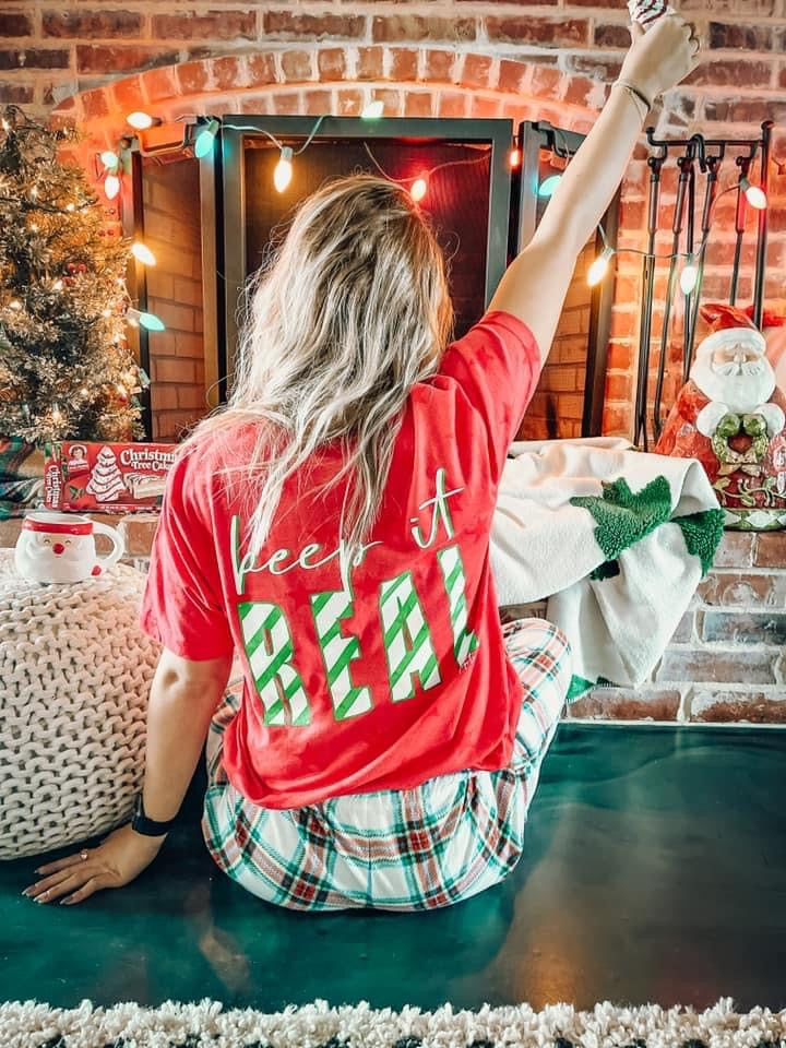 Keep It Real 🎅 Star Tee